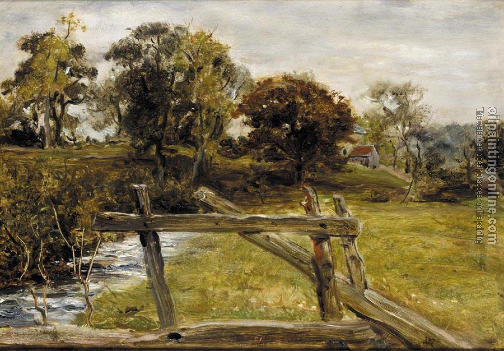 Millais, Sir John Everett - View Near Hampstead